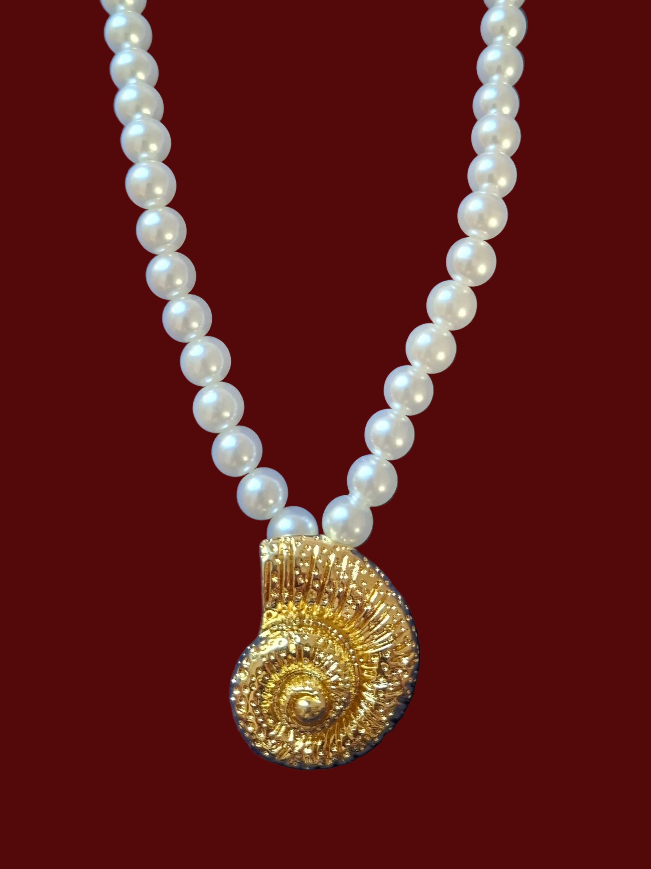 Espiral de Nácar - Collar