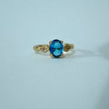 Realeza azul - Anillo