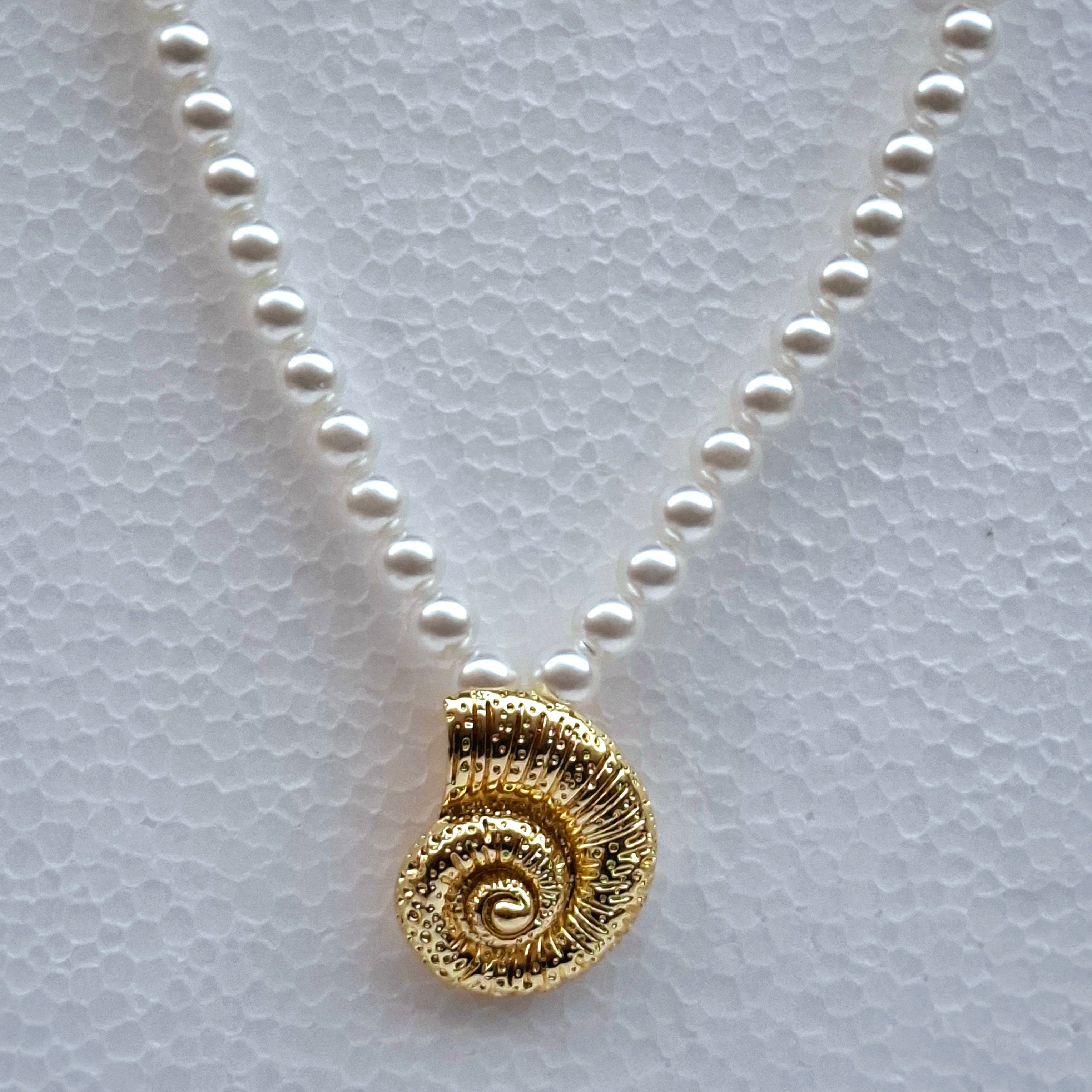 Espiral de Nácar - Collar