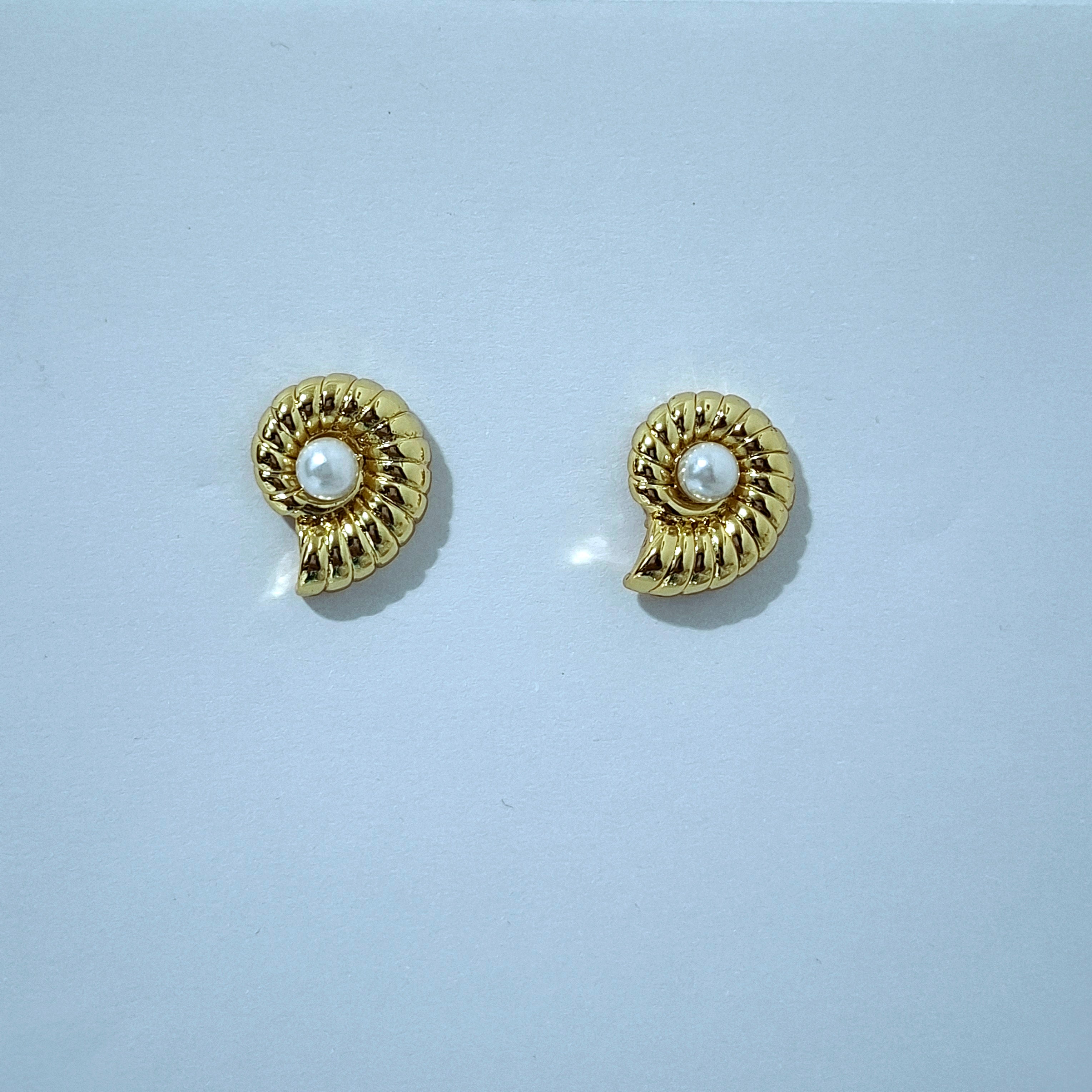 Caracol perlas - Arete