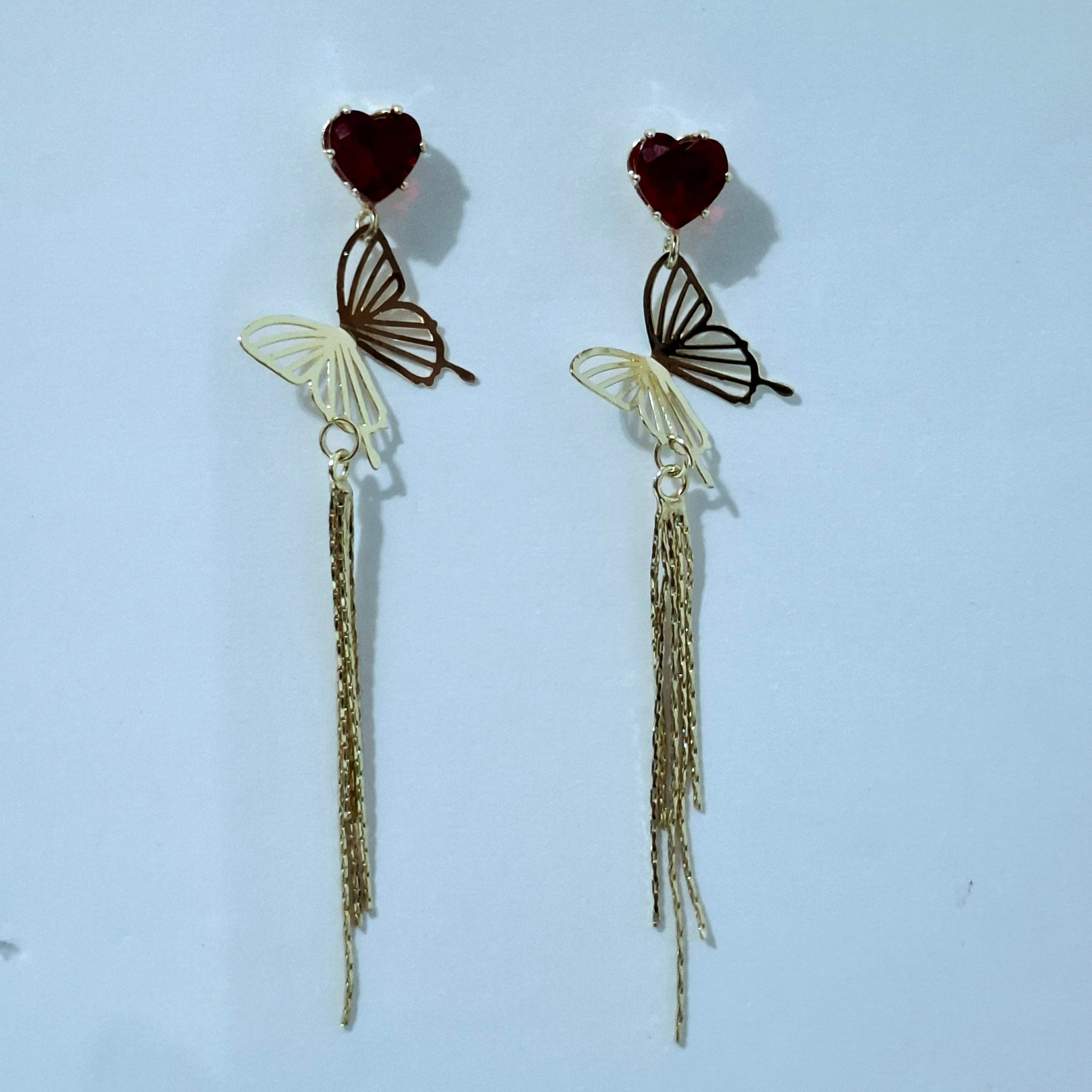 Mariposas grandes - Arete